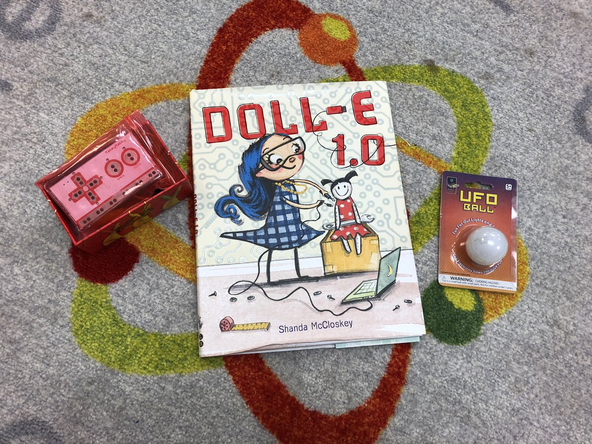 jsharbin1's tweet photo. @BBCMES 4th graders have been challenged to design, create, and program an interactive, talking doll or robot inspired by the book, Doll-E 1.0. @ScratchEdTeam @scratch @makeymakey @TCBOE #ShakeUpLearning #TheLightbulbLab @AMSTI_UM @ShakeUpLearning https://t.co/jKktaLi0aE