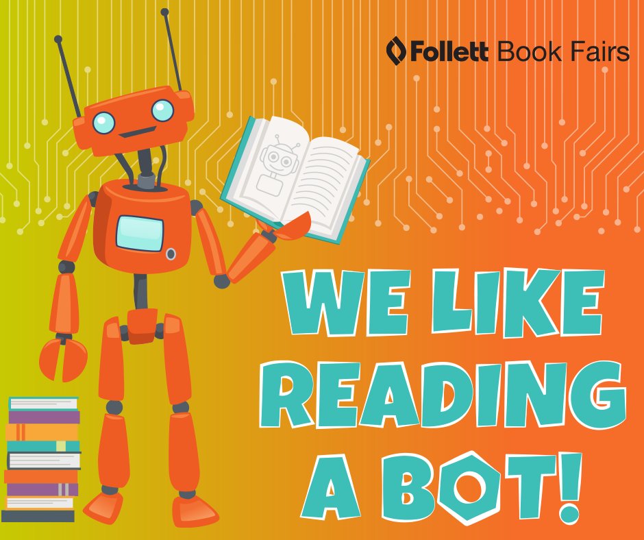 We are so excited that book fair is a week away! We are doubly excited because we are hosting a different type of fair this spring. Introducing the Follett Book Fair!