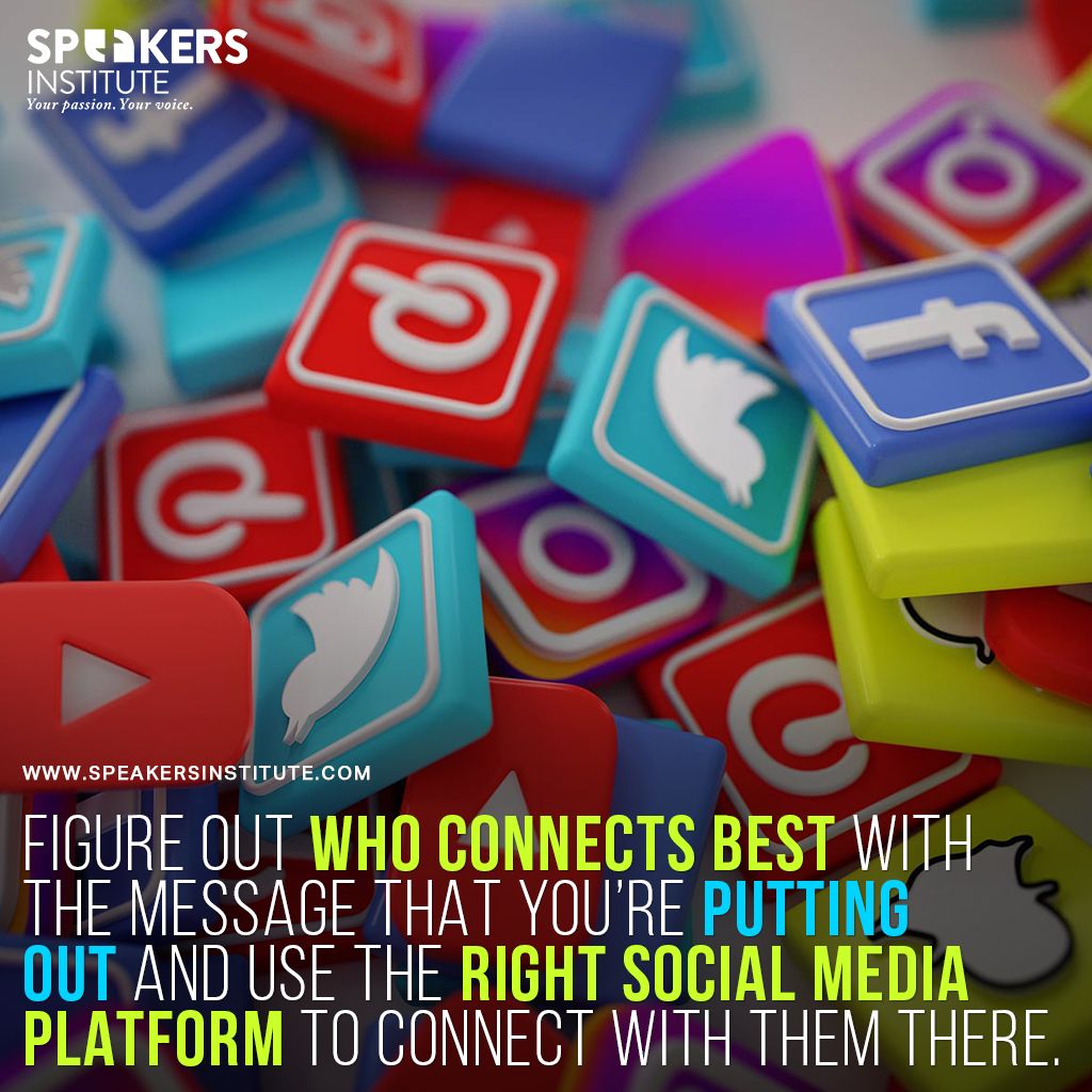 _SIOfficial's tweet photo. 📣 Figure out WHO CONNECTS BEST with the message that you’re PUTTING OUT and use the RIGHT SOCIAL MEDIA PLATFORM to connect with them there. 

Want more info? Go => https://t.co/s5zbiwuH8J

#connect #message #socialmedia #publicspeakingclass #speakerlife #speakersinstitute https://t.co/3nsombAC9a