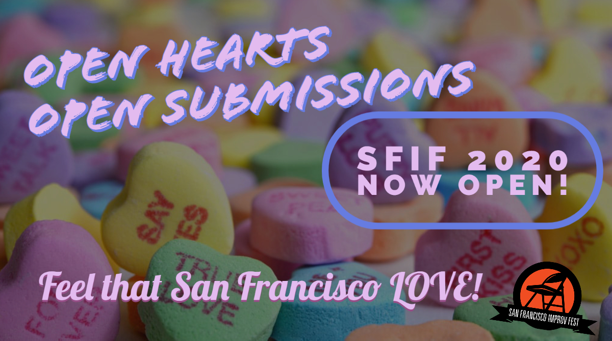 Submit your troupe to SFIF 2020 (Sep. 16-20) by this Saturday the 29th to get early bird pricing.  Submit to teach or submit for the ensemble for free.
Troupes: forms.gle/SnXL52JQ7MGnef…
Teachers: forms.gle/HR8q5EHNPWv6LW…
Ensemble: forms.gle/f9PKcwhiv2Ex8b…
#improv #sf #sfif2020