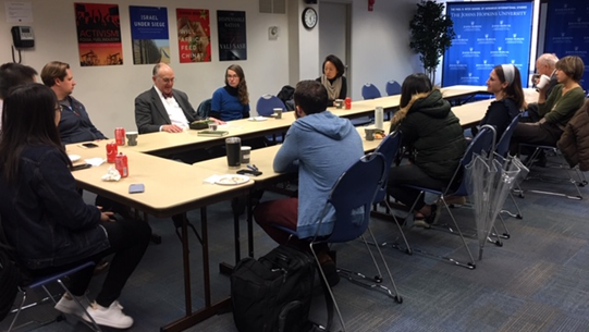 SAIS_IPE's tweet photo. TODAY! SAIS Global Theory and History, International Relations General, and International Political Economy @SAIS_IPE Potluck with @SAISHopkins Dean, Eliot A. Cohen and students. 

#WinterInDC
#Spring2020 https://t.co/KOkgR1quO0
