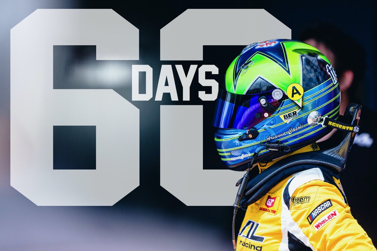 6️⃣0️⃣ DAYS to the Apr 25-26 <a href="/CircuitValencia/">Circuit Ricardo Tormo</a> #EuroNASCAR season opener with @AriannaRacing54!

Book your tickets: euronascar.com/schedule/
Subscribe to the NWES Newsletter: eepurl.com/gLZUB9

#NASCAR #PureRacing #NWES