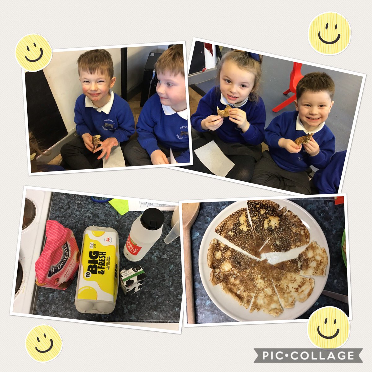 MrsTylerRPS's tweet photo. Nursery enjoyed their pancakes today! #shrovetuesday #redesdalere @RedesdalePrim https://t.co/OiQR7MD9d1