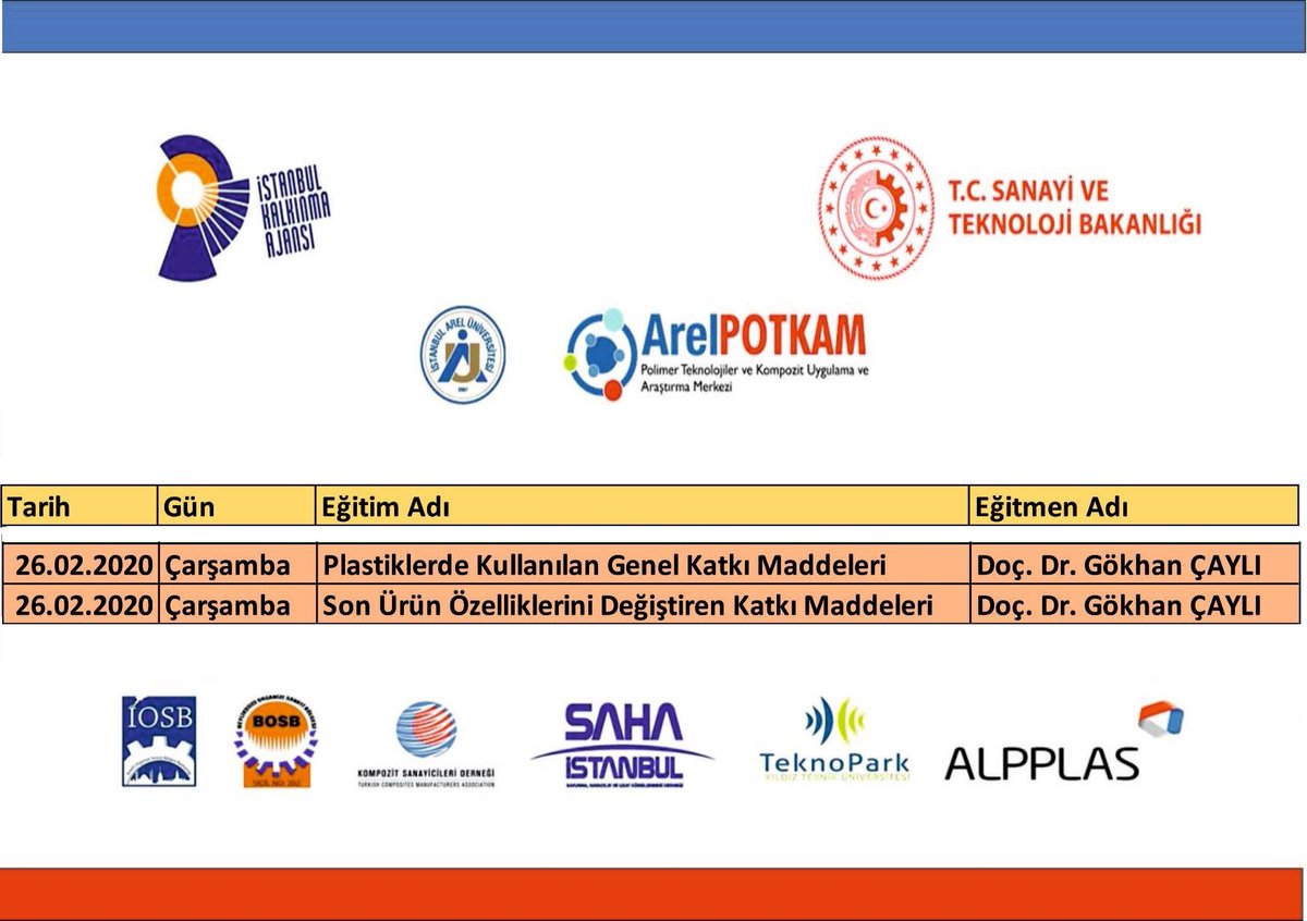 Doç.Dr. Gökhan Çaylı eğitmenliğinde ücretsiz ve sertifikalı eğitimlerimiz gerçekleştirilecektir. Değerli katılımlarınızı bekliyoruz <a href="/areledu/">İstanbul Arel Üniversitesi</a>  <a href="/istkaorgtr/">İSTKA</a> #ücretsiz  #sertifikalı