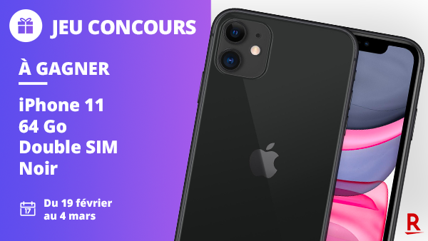 RakutenFrance's tweet photo. #Concours 🎁

Ton portable se fait trop vieux ? On est là pour toi ! 😍 Pour tenter de gagner un iPhone 11 64 Go flambant neuf, clique juste ici : https://t.co/aH0lynaNrf 🙌🏼

Bonne chance à tous ! 🥳

#JeuConcours #JeuxConcours #iPhone https://t.co/Th3G44iitH