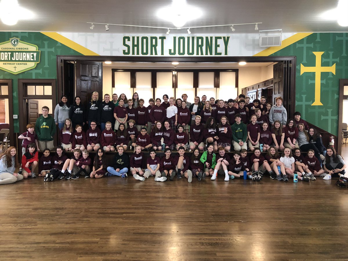 TimYelenic's tweet photo. Thank you at @StmmNC 6th grade for a fun and faith filled day at #GibbonsShortJourney https://t.co/oaIS9UW5x6