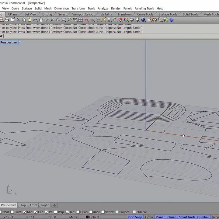 CParametrico's tweet image. En este episodio 3 dedicado a #Rhinoceros, exploramos las herramientas para crear arcos, rectángulos, polígonos, asi como también algunas herramientas para su edición, disponible en @Youtube: Chapulin Parametrico
.
.
.
#Diseño #Parametrico #Farnsworth #H… ift.tt/2rrNlHJ