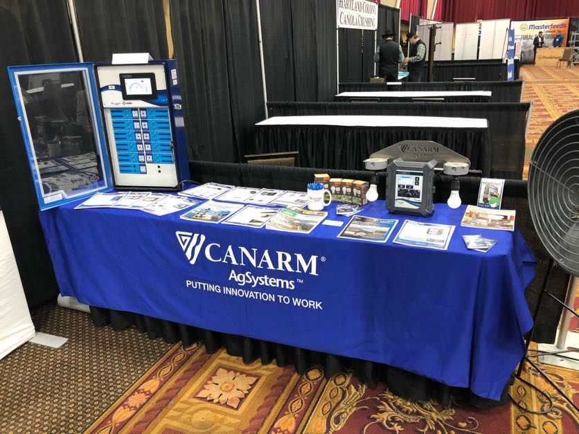 CanarmAgSystems's tweet photo. All set up at the Western Poultry Conference in Red Deer, Alberta! Nicholas & Paul are on hand to explain all of our quality Canarm AgSystems and Intelia products on display.
#Poultry #Ventilation #Controls #Fans #ECsmart #AgLighting #FLICKERFREEControl #WesternPoultryConference https://t.co/gy40VUkHps