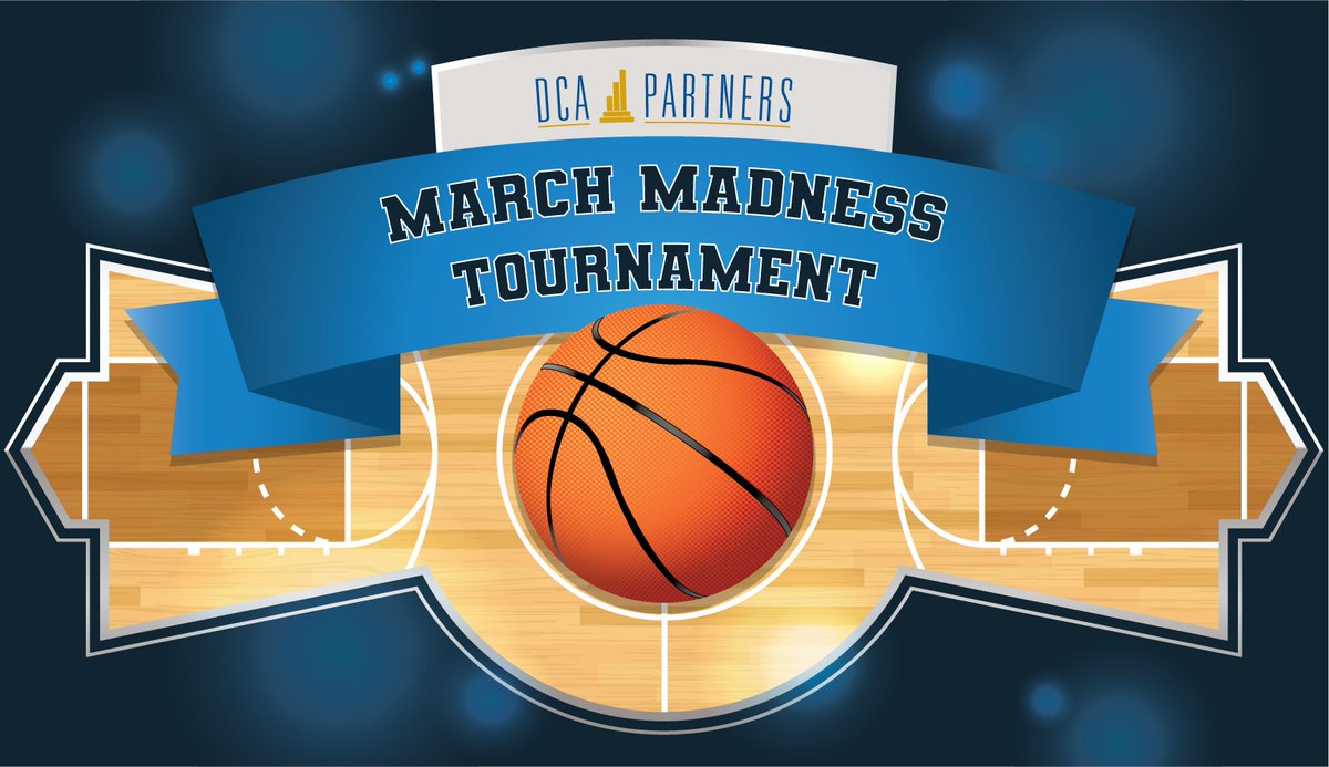 DCAPartners's tweet image. Nineteen days until Selection Sunday! DCA is gearing up for its annual March Madness bracket tournament. To join the fun and competition, email DCA at info@dcapartners.com.