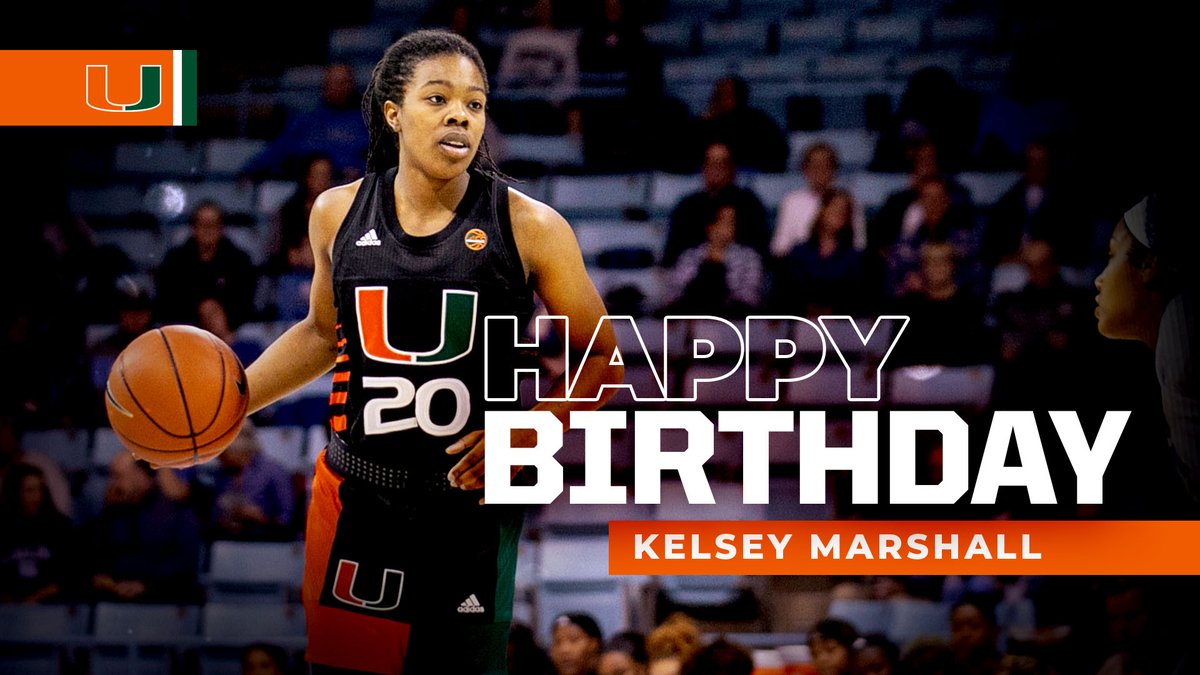 CanesWBB's tweet photo. Wishing a happy birthday to Kelsey @Marshall_30 ! 🎉 https://t.co/EMsGbYvp2D
