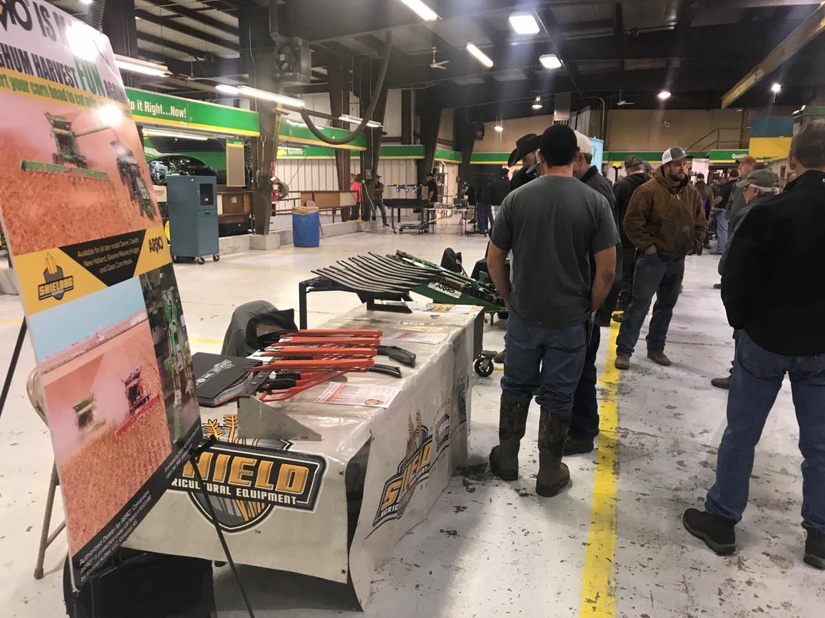 ShieldAg's tweet photo. Congratulations to American Implement - Dodge City for a successful Open House! They filled all the seats for a great lunch. We had a great time supporting our dealers and displaying ShieldAg products! #ShieldAg https://t.co/yE6ISE2sJu