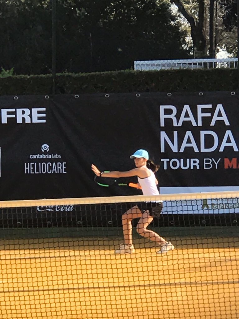 Seguimos avanzando💪 Gran victoria hoy de @anuskii654 ante Laura Tinoco 6/4 6/2 Vamos Anita!!!! 👏🏼👏🏼👏🏼👏🏼👏🏼👏🏼👏🏼