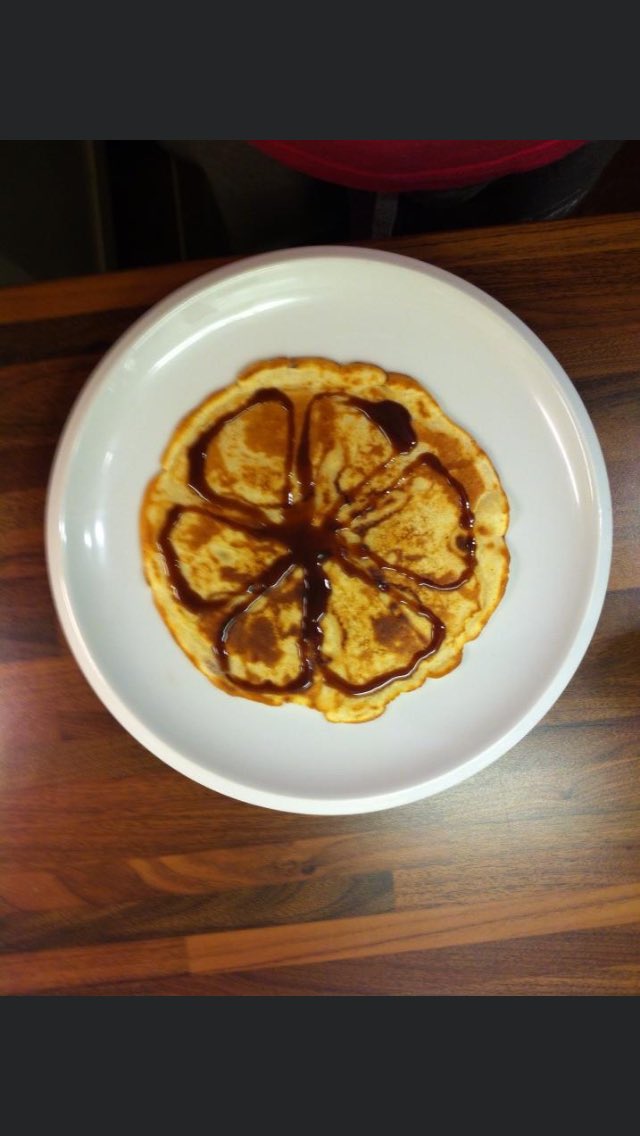 MaestroMural's tweet photo. Hereโs one I prepared earlier #PancakeDay #justaddlemon ๐ https://t.co/3knLYq1KwH