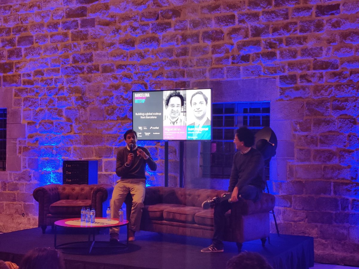 marfeel's tweet image. THE #BcnTechSpirit is alive and well! Some great panels at Museu Marítim featuring @WayraES @GoogleStartupES @BancoSabadell and @BroomxTech