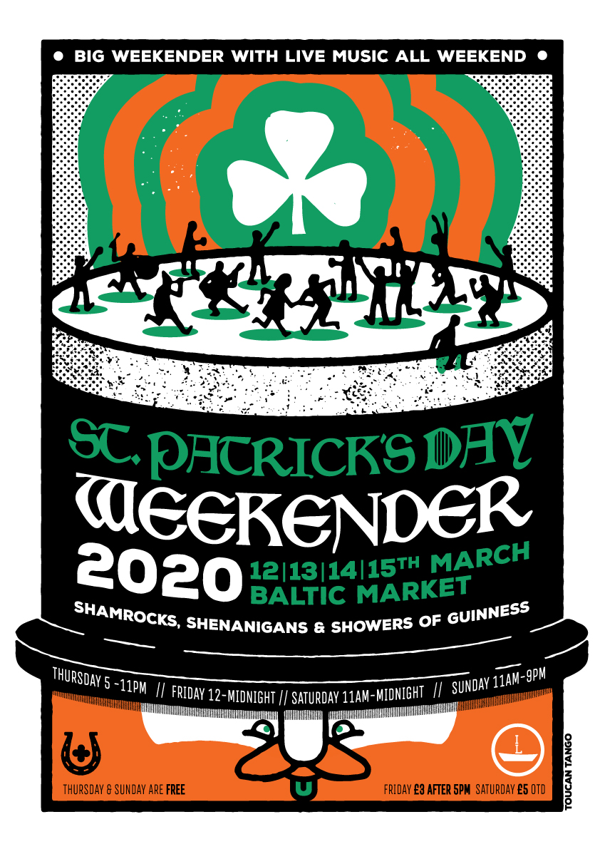 HUGE COMP!

On March 12th-15th we are having a four day St Patrick’s Day Festival. Simply RT this photo for the chance to win this prize for you and 3 friends.

- Hotel stay with hangover brunch the next day
- Unlimited Guinness
- £100 food tab
- Round of Paddy's Day gin slush