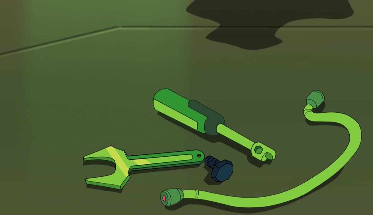 hexetheria's tweet photo. S02E03 14:19. The six-sided hex driver β a tool we'll find reappearing often going forward. Yet mysteries remain β we wonder whether it's #technicallyawrench until #Entrapta uses it like a screwdriver. Why then the hexagonal socket in the side? #HowDoesThisEvenWork? #spop #shera https://t.co/fAbMceCrSn