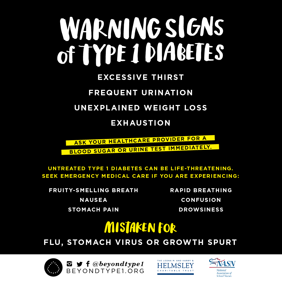 BeyondType1's tweet image. IT’S OFFICIAL! We’ve partnered with the National Association of @schoolnurses to raise awareness of the warning signs of #T1D!

With this collaboration, awareness materials will be distributed to tens of thousands of school nurses nationally in the US! 👉 beyondtype1.org/dka-campaign-a…