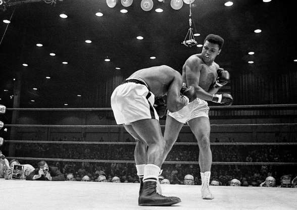 LIMETickets's tweet photo. Today in history, Feb. 25, 1964 Sonny Liston knocked out by Cassius Clay.  Clay, who later changed his name to Muhammad Ali, knocks out Liston to become the world heavyweight boxing champion at the age of 22. #MuhammadAli #FloatLikeAButterfly #StingLikeABee https://t.co/460oCkYmvF