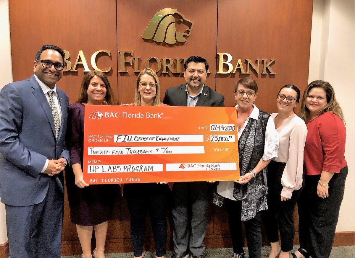 Building the #futureofwork requires an all-hands on deck approach from every part of our ecosystem. We are grateful to funders like @BACFlorida for supporting our efforts to #upskill a wider range of #learners! #UPLabs #FutureIsUs
