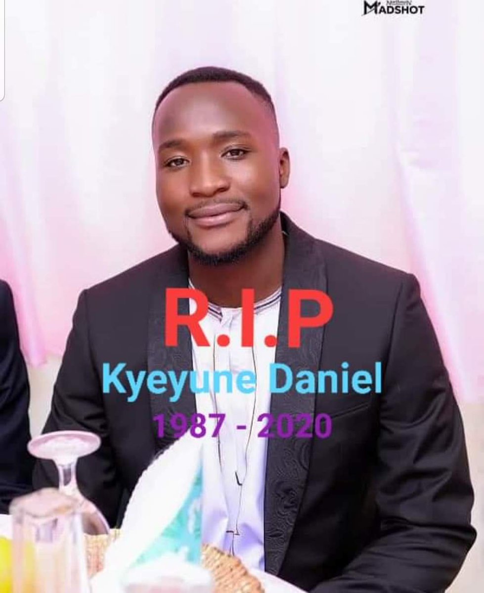 Sudhirntv's tweet photo. Daniel Kyeyune alleged to be a people power supporter shot dead. https://t.co/CxRa0eyT1v