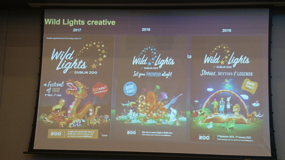 notwossy's tweet photo. Evolution of wild lights @DublinZoo important to change look each year, Emma Kiernan #AAIToolkit https://t.co/2bgO8aBpnL