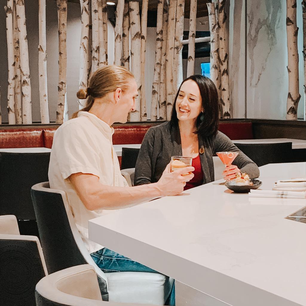 Stop by the hub and enjoy our signature cocktails!