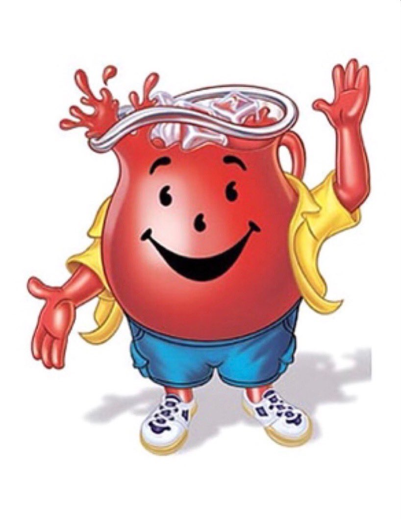 Nobody’s asking the real questions, like is the Kool Aid Man the Kool Aid o...