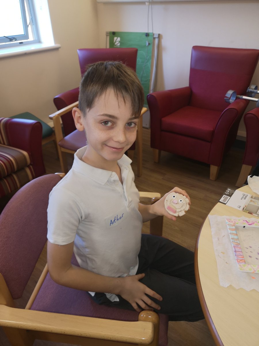OwlsAcorns's tweet photo. What a fantastic morning at monnowvale. It was great to welcome back @osbastonciw to our owls and acorns group and a special appearance from lucie our therapy dog @Intergen_ageuk @BGIntergen @JudithPagetCEO https://t.co/Y3LyW5Vtfs