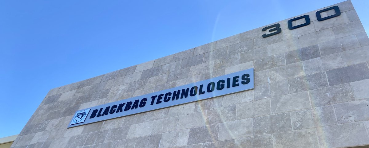 dougee's tweet image. One of the best training facilities I’ve ever taken a #dfir course at, well done @blackbagtech