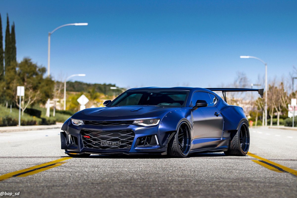 Widebody kit totally emphasizing the ultra-muscle design of. #caridmuscleca...
