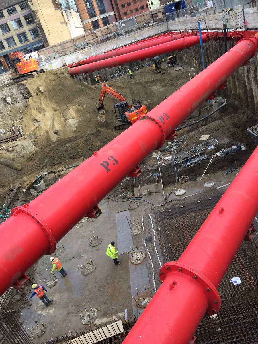 UnitedStSaviour's tweet photo. Fascinating site visit to @TriptychSE1 Bankside, 185 Park St #development progressing at a great pace https://t.co/UbhdeYHarO
