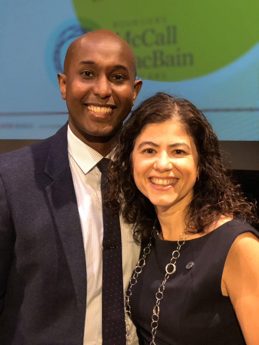 DrAhmednurAli's tweet image. The HIGHLIGHT of my day was meeting @FrancaGucciardi, CEO of @mccallmacbain and @mmscholarships. 

To know that such a brilliant role model is also from the Jane &amp;amp; Finch community, like me, is so inspiring!

#mccallmacbain #mccallmacbainscholarships #McMasterScience #phdchat