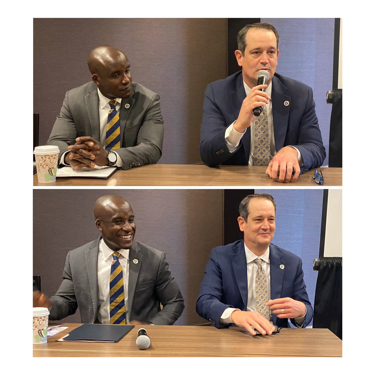 I secured a front row seat to hear my #ClassVI homies <a href="/HodgenMainda/">HodgenMainda</a> &amp; <a href="/JeffMcCordTN/">Jeff McCord</a> discussing their work as TN state Commissioners. #RockStars