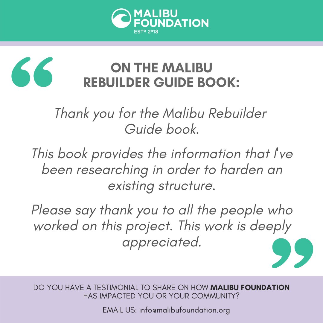 Malibu Foundation tweet media