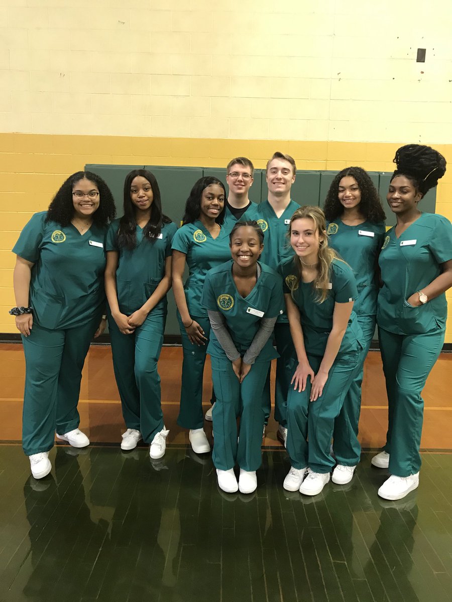 pfaoems's tweet photo. PFHS’s Advanced Studies students have begun their clinical internships at Womack Army Medical Center! https://t.co/wGIVsQckTt