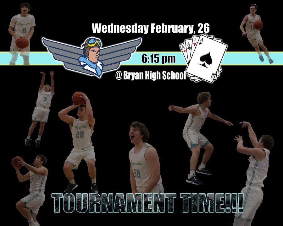AyersvilleHigh's tweet photo. Come out tomorrow night to watch the boys basketball team play at Bryan. Wear your BLUE AND GOLD!! https://t.co/sssDfkfwWA