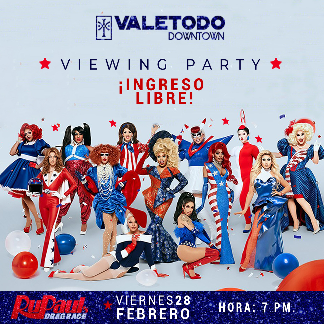 ValeTodoDT's tweet photo. Este viernes estaremos proyectando la últimma temprada de #RupaulsDragRace con vodka para los que lleguen temprano y más. EL INGRESO ES TOTALMENTE GRATIS ;) #RDR #SomasVala https://t.co/6LUB9hUgQk