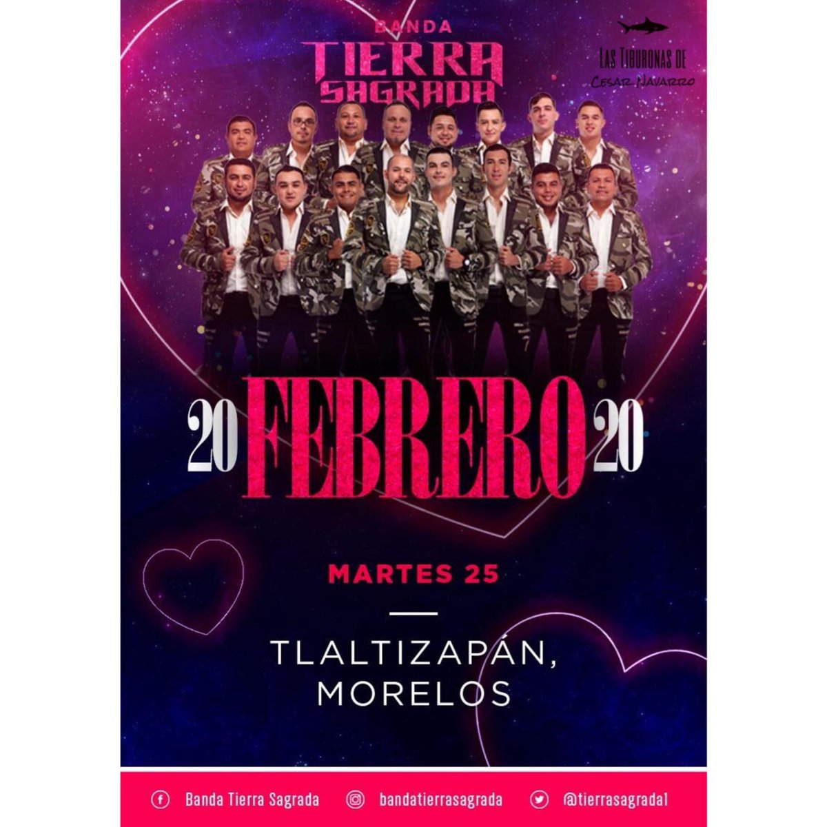 GarmaMily's tweet photo. 🖤🖤🖤

Gente de Tlaltizapan, Morelos 📢📢@TierraSagrada1 los espera para pasar una noche llena de buena música, pero sobre todo, de pasarla #DeLoBuenoLoMejor!! 🔥🔥
#ConTodoYContraTodos #EntreLoBuenoYLoMalo
@cesarnavarroa @teamtiburonas 🦈 https://t.co/b2EJFCQBE6