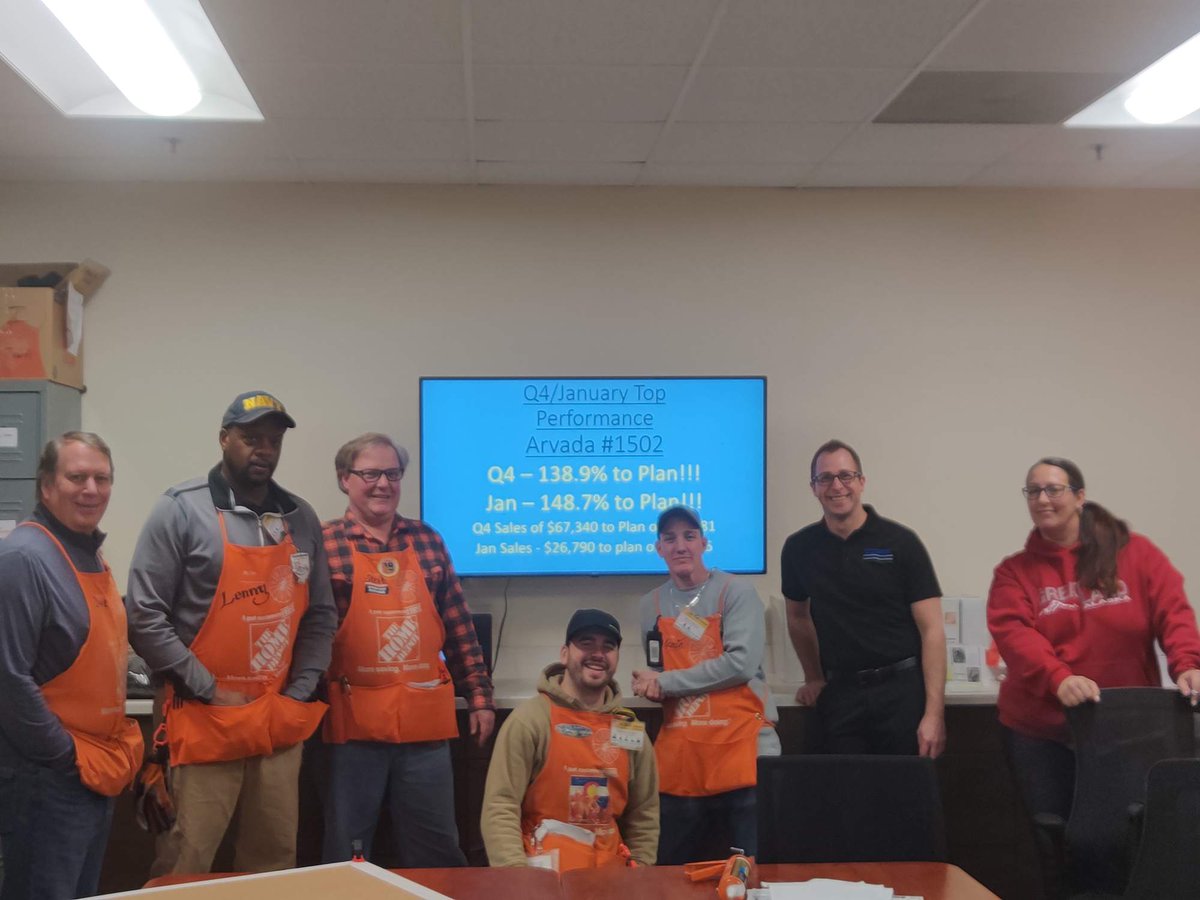 SvensonSteve's tweet photo. Thank You to DRF for our pizza party! We were Top performing store for Q4 139% to plan, and the month of January 148% to plan. 
@SarrahPresnell @bcarrDRF @EricCampbellDSM @RichBolton2 @deanosettle https://t.co/8ujWySIRHD