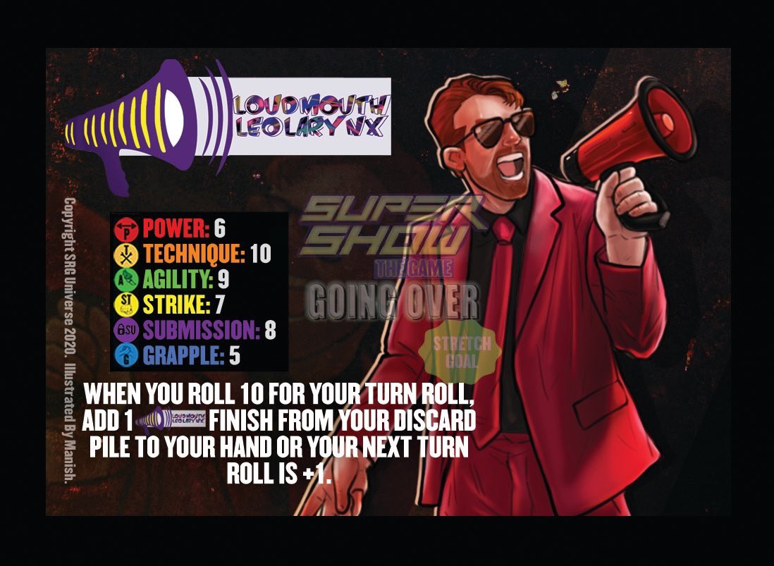 Schnurricane's tweet photo. THAT’S RIGHT BAY BAY!!! THE LORD OF LOUD HAS ENTERED THE #LFF IN THE SPECTACLE SO GRAND IT CAN ONLY BE CALLED THE #SUPERSHOW!!!    WANNA GET #LOUD Check out Supershow the Game: Going Over! @Kickstarter https://t.co/eiX6kVPXmQ https://t.co/3zipvIupYC