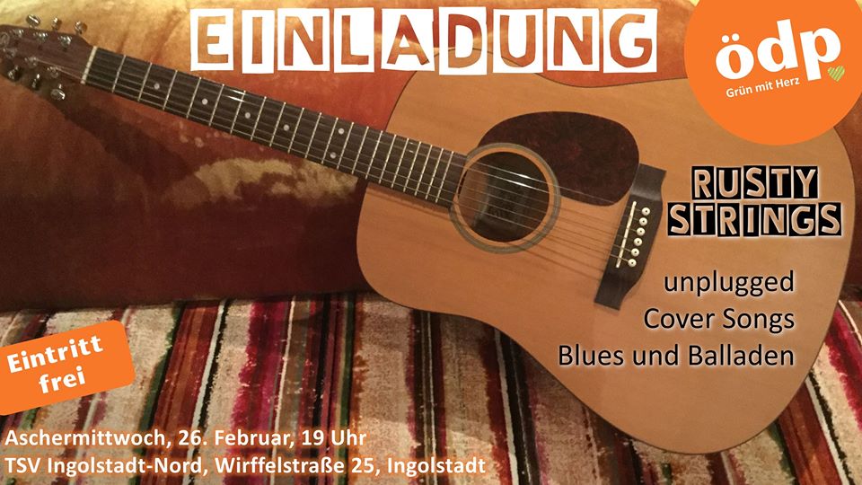 oedpIN's tweet photo. Unsere #Veranstaltung zum #Aschermittwoch
Eintritt frei 😁
#ingolstadt #rustyStrings #ödp #kommunalwahl2020
#machJETZTmachZUKUNFT https://t.co/xK9aeIh9AA