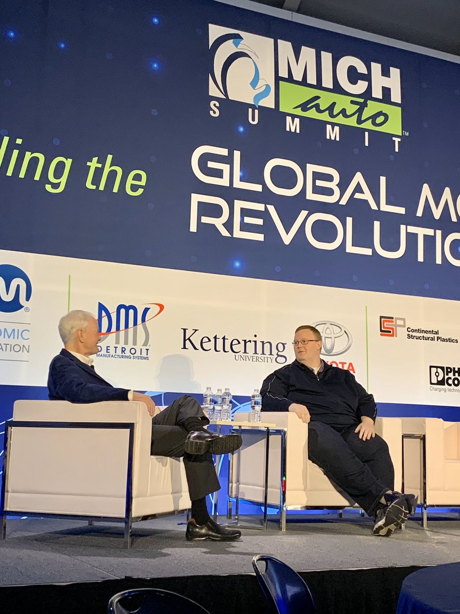 #AV startup @argoai CEO Bryan Salesky shares that they have over 100 employees in Michigan &amp; that it’s a great place to find talent. “Michigan is a special place &amp; people get things done here.” #masummit20 <a href="/planetm/">PlanetM - now Mobility MI</a> #mobility <a href="/Ford/">Ford Motor Company</a>