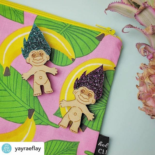 Nobody needs an excuse to connect with their inner child, so head over to <a href="/yayraeflay/">Yay Rae Flay</a> and grab yourself one of these cute little trolls.
.
Posted <a href="/withregram/">Repost app</a> • <a href="/yayraeflay/">Yay Rae Flay</a> 🌈 #CRAZYHAIRDONTCARE 🎨
⠀⠀⠀ ⠀ 
I found two of these cheeky babes hiding away today - I'm not sure wh…