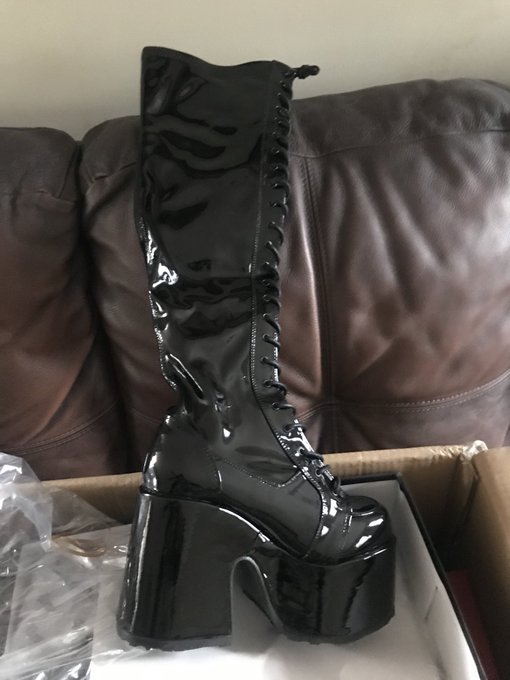 Two more hot pair of #boots came in for me today. Thank you to my #ballbusting #slave for making me happy<a href="/tag/boots"class="tags">#boots</a><a href="/tag/slave"class="tags"><span>#slave</span></a><a href="/tag/footworship"class="tags"><span>#footworship</span></a><a href="/tag/ballbusting"class="tags"><span>#ballbusting</span></a><a href="/tag/footslave"class="tags"><span>#footslave</span></a><a href="/tag/bootworship"class="tags"><span>#bootworship</span></a>