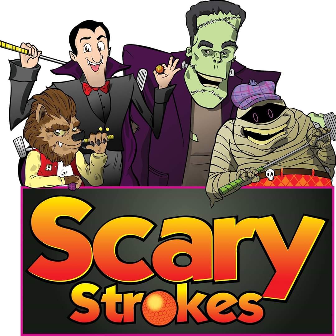 GBMiniGolf's tweet photo. Welcome @ScaryStrokes on board as a sponsor of the 2020 tour. Scary Strokes is a black light mini golf course and state of the art arcade located in Waldorf, MD. https://t.co/hYEZwO9bCC