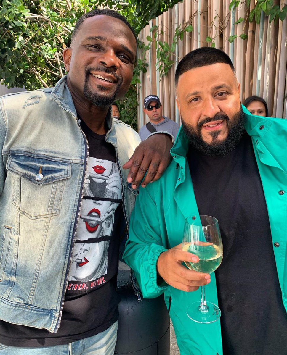 rwmsgroup's tweet photo. Our client, @DariusMcCrary stopped by @SwanMiami, & caught up with @DJKhaled! #GodIsGood #GodIsTheGreatest #WeDaBest #FamilyMatters #WeDaGreatest #DJKhaled #RWMSGroup 🏁 https://t.co/C5WROAGLOm