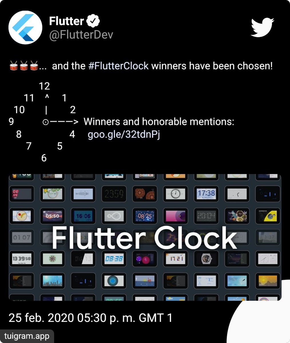 tuigram's tweet image. Tweet photo Flutter app: @tuigram 🙃