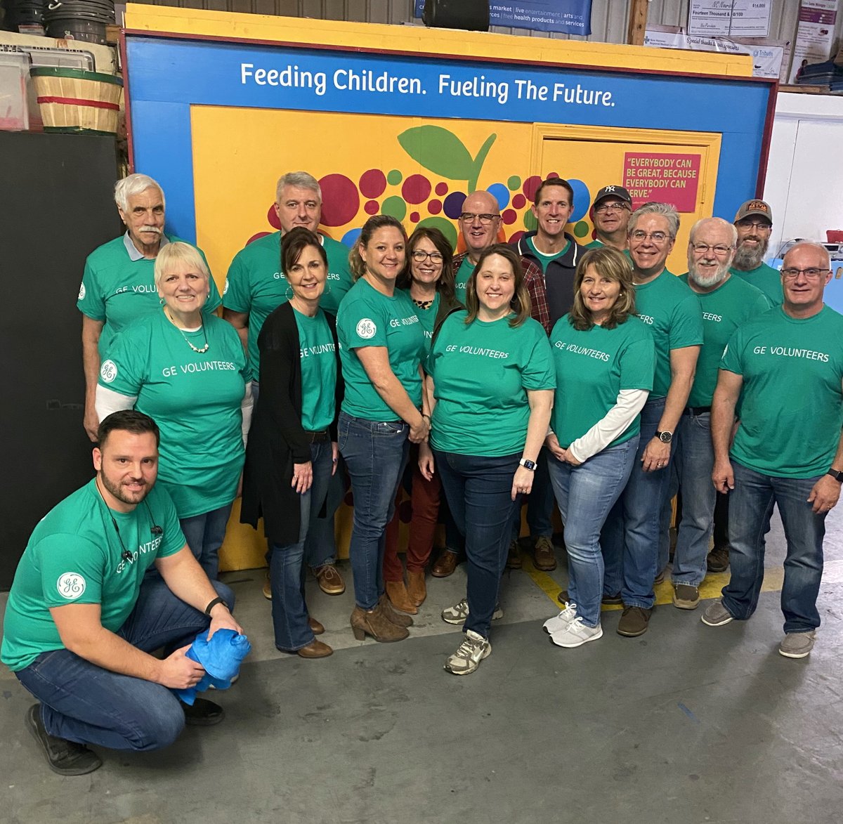 gvhnuclear's tweet photo. GEH in the community: our team is at @NourishNC1 today to support the organization's mission to provide food and empower children to succeed in the classroom. #NourishNC https://t.co/y1KuHURiKv