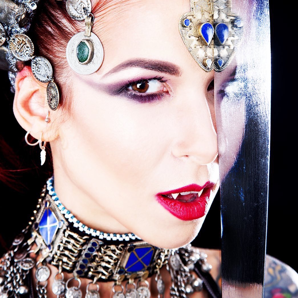 Queen Of The Damned 
📷 Oliver Prout
Vaida Makeup