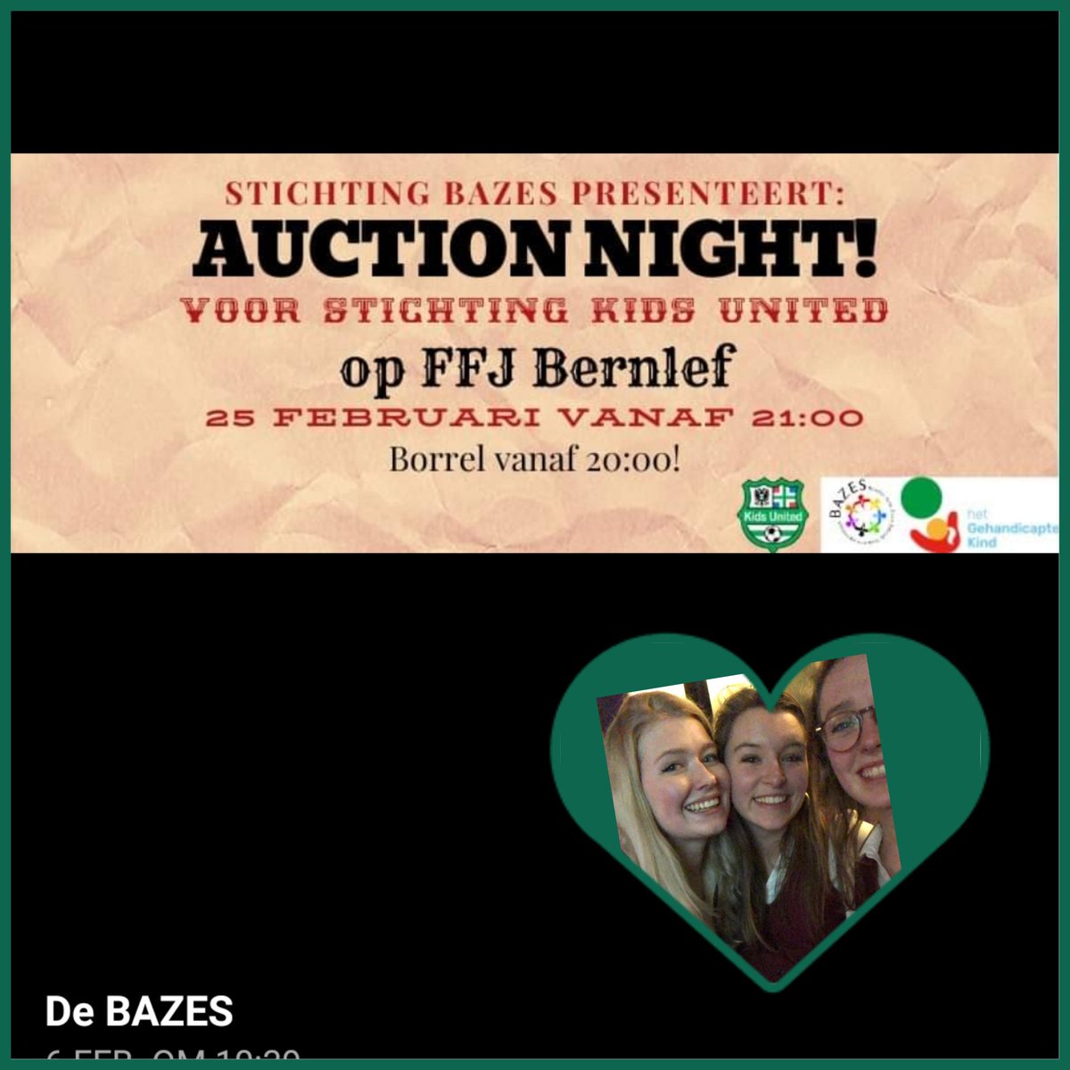 kidsunited050's tweet photo. As we speak!! @bazes veel plezier 💚👍 https://t.co/DU7qm7bhMl
